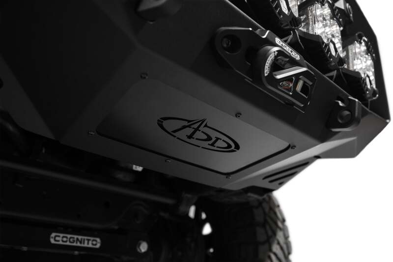 Chevrolet Silverado 3500 Front Bumper - Addictive Desert Designs - Bomber HD - Hammer Black - `24-`27